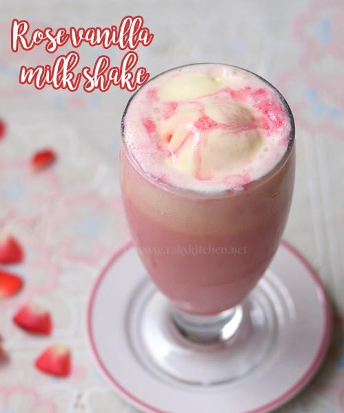 Rose Milk Shake