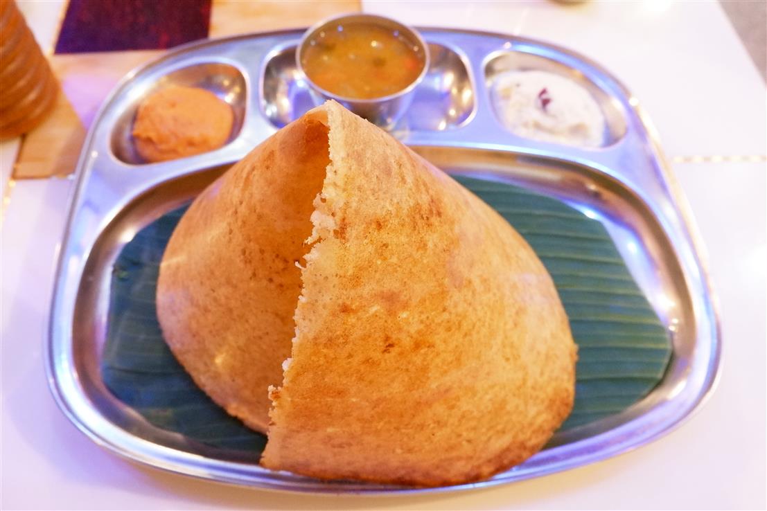 Chicken Pepper fry Dosa